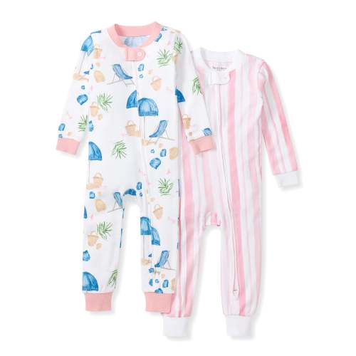 Santorini Beach Organic Cotton Sleeper 2 Pack – Burt's Bees Baby