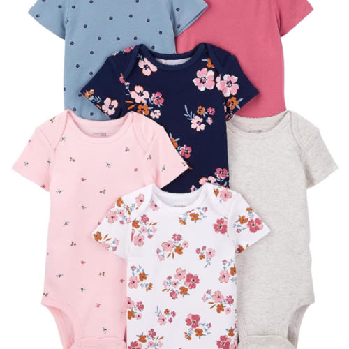 Simple Joys by Carter's Baby Girls' 6-Pack Sleeveless Bodysuit