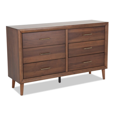 Bettie Brown 6 Drawer Dresser | Bob's Discount Furniture & Mattress Store