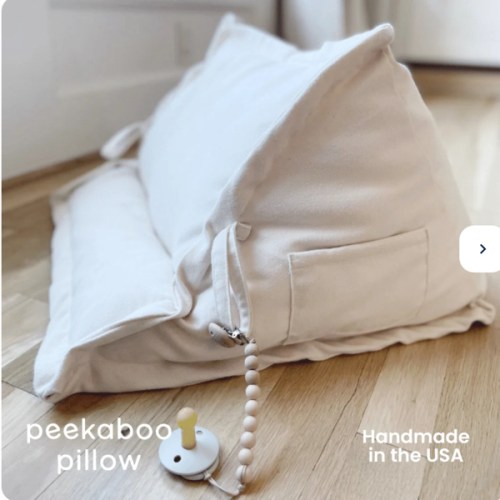 Peekaboo Pillow™ Official Site - Organic Infant Lap Pillow