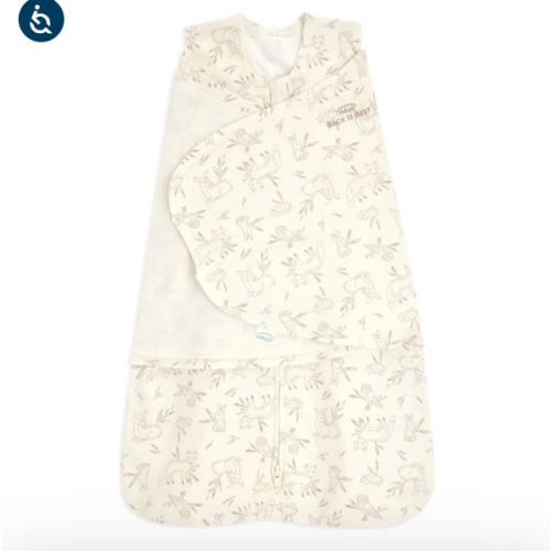 Forest Lullaby Print Cotton Swaddle | HALO | Size Newborn