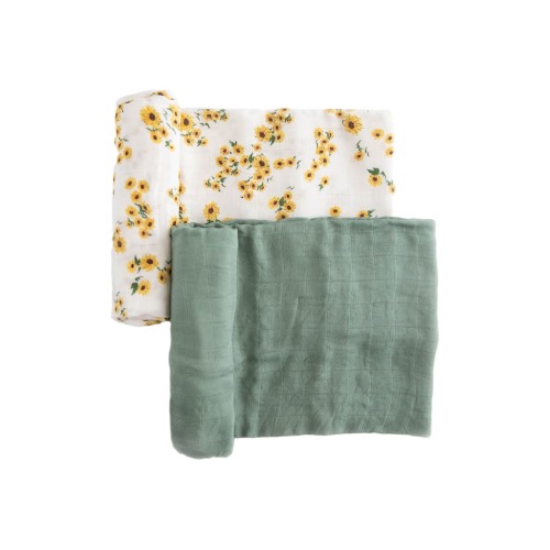 2-Pack Muslin Swaddle Blanket