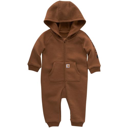 Carhartt Baby Unisex Long Sleeve Fleece Zip-Front Coverall