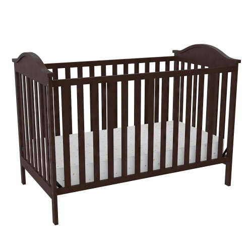Baby Relax Adele 3-in-1 Convertible Crib, Espresso