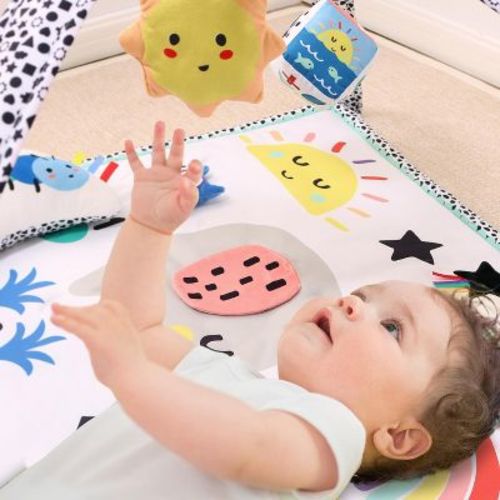 The Peanutshell Montessori Elephant 7-in-1 Activity Play Gym & Play Mat For Baby