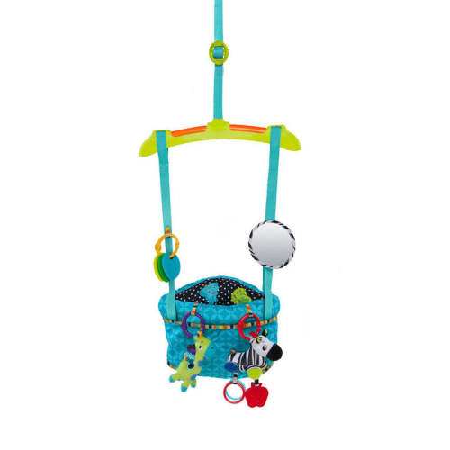 Bright Starts Bounce 'n Spring Deluxe Door Jumper™ in Aqua