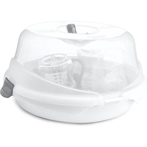Munchkin® Steam™ Microwave Bottle Sterilizer, White
