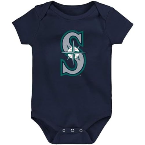 Outerstuff MLB Newborn & Infants 0-24 Months Official Primary Logo Creeper Bodysuit Romper