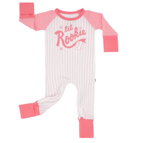 Little Sleepies | Pink Lil Rookie Crescent Zippy