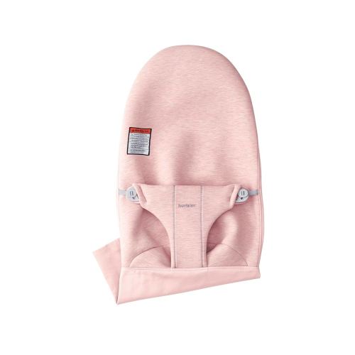 BabyBjörn Fabric Seat Bouncer Bliss, 3D-Jersey, Light Pink