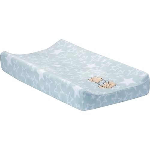 Bedtime Originals Disney Baby Starlight Pooh Blue/White Stars Changing Pad Cover