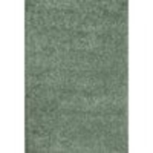 nuLOOM Kara Solid Shag Green 5 ft. 3 in. x 7 ft. 7 in. Area Rug KKBX01G-5307
