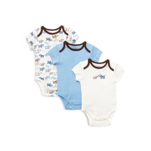 Boys' Cute Puppies Bodysuit, 3 Pack - Baby