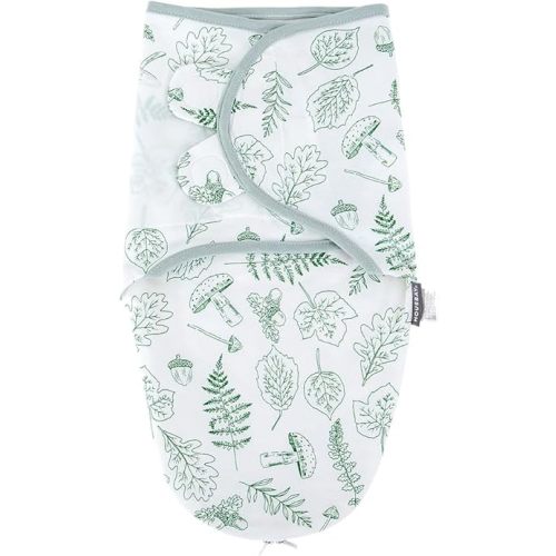Baby Swaddle Blanket Boy Girl,Super Soft Material Newborn Adjustable Swaddles for 0-3 Months,2-Way Zipper Sleep Sack 1 Pack