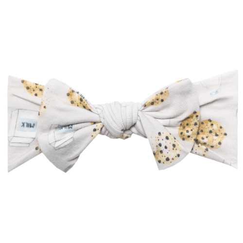 Knit Headband Bow - Chip