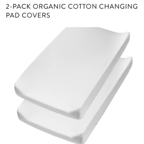 2-Pack Organic Cotton Changing Pad Covers | Honest Baby Clothing