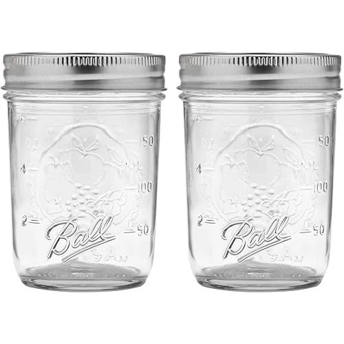 8 Oz. Regular Mouth Mason Jars