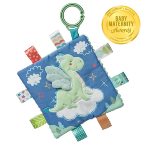 Taggies Crinkle Me Drax Dragon – 6×6″ - Mary Meyer Stuffed Toys
