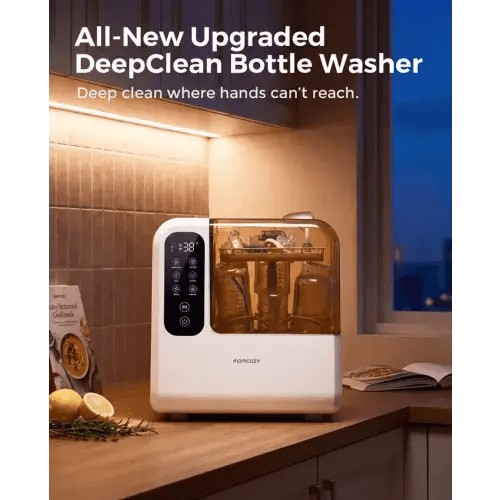 Momcozy DeepClean Baby Bottle Washer - White