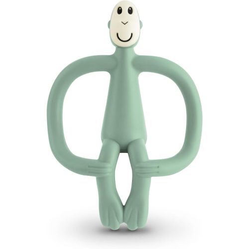 | Monkey Teether | Teething Toy for Babies | Mint Green | Toys 6 to 12 Months | Gently Massages Infants Gums | Different Textures to Sooth Baby Teething Pains | Dishwasher Suitable