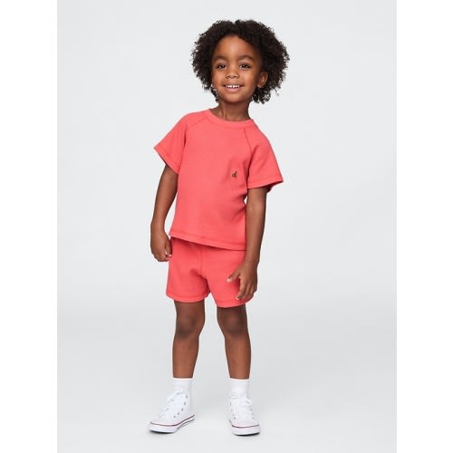 Baby & Toddler Waffle-Knit Outfit Set