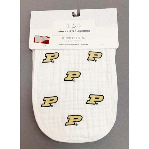Purdue Burp Cloths- Set of 2