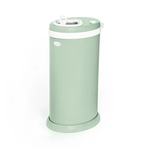 Ubbi Stainless Steel Diaper Pail (Sage)