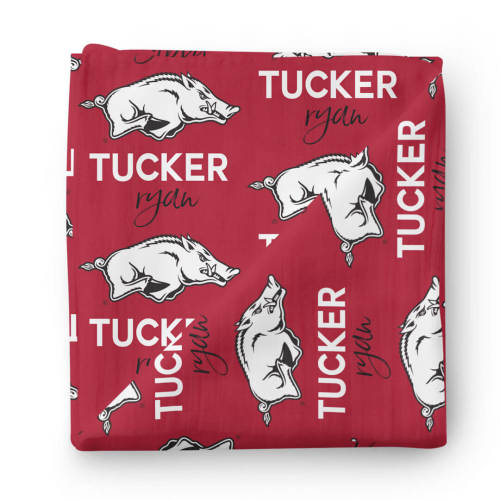 University of Arkansas | U of A Personalized Swaddle