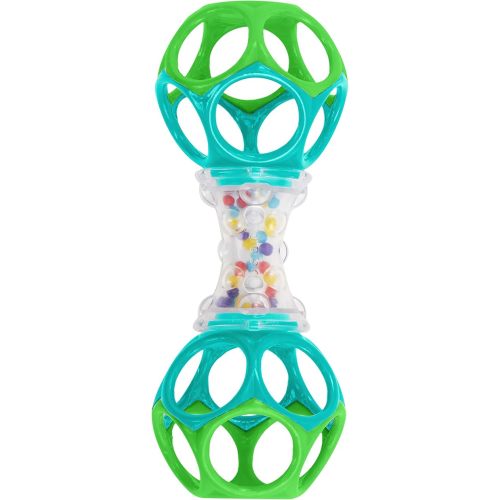 Bright Starts Oball Shaker Rattle Toy, Ages Newborn Plus