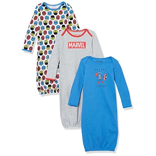 Amazon Essentials Boys' Disney | Marvel | Star Wars Sleeper Gowns