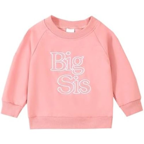 Sibling Matching Outfit Big Brother/Sister Little Brother/Sister Clothes Long Sleeve Letter Sweatshirt Top