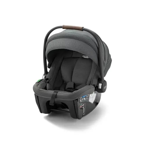 Graco Gomax Infant Car Seat, Baseless Car Seat with Canopy, Rear Facing, Lightweight Carseat