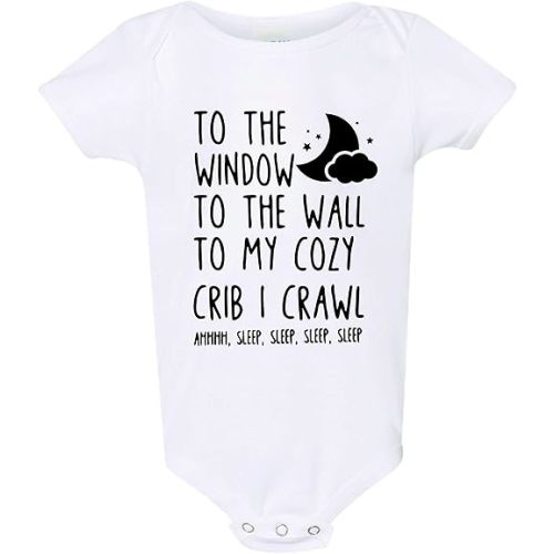 Freedomtees To The Window To the Wall Baby Bodysuit music rap funny shirt