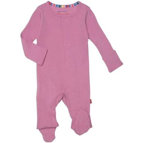 Magnificent Baby Boy 100% Cotton Footies with Magnetic Easy Close