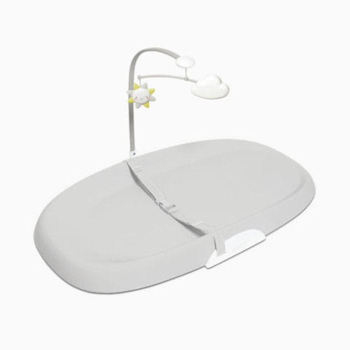 Nursery Style Wipe-Clean Changing Pad - Grey