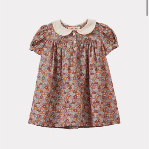 NINA BABY GIRL'S DRESS - LIBERTY SADIE ROSE PRINT