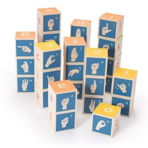 Uncle Goose American Sign Language Blocks