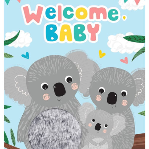 Welcome, Baby - Touch and Feel Board Books - Sensory Board Book