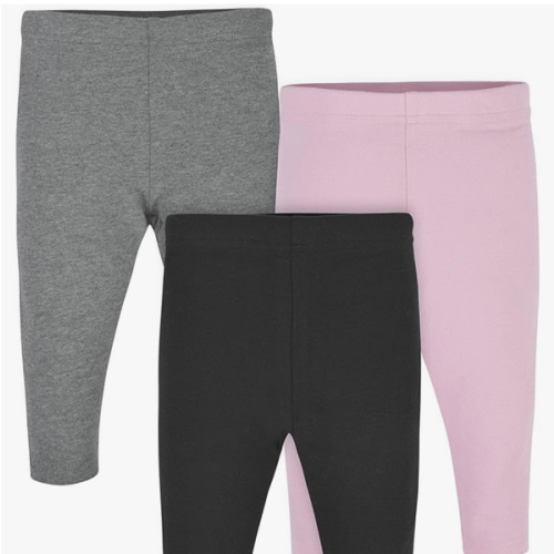 Gerber Baby Girls' Toddler Multi-Pack Premium Leggings