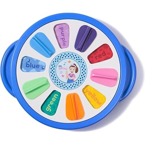 Ms. Rachel Official Spin Along Learning Wheel with 3 Learning Play Modes, Educational Toys & Toddler Toys for Girls & Boys Ages 1-3+