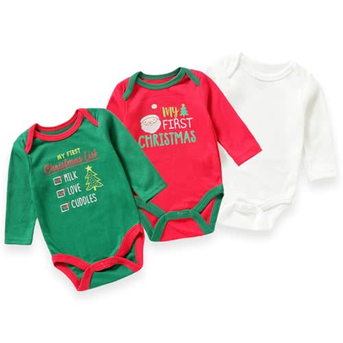 Minicoco Unisex Baby Bodysuits Multipacks – Super Soft Cotton One-Piece Undershirt for Newborns and Infants (0-24 Months)