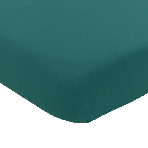 Bamboo Emerald Green Crib Sheet | Baby Bedding | Kyte Baby