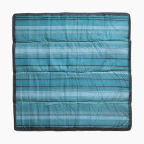 Little Unicorn Outdoor Blanket - Shoreline Stripe, 5 X 5 Ft