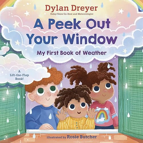 A Peek Out Your Window: My First Book of Weather: A Lift-the-Flap Book Board book – Lift the flap, January 7, 2025
