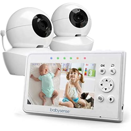 Babysense Split Screen Video Baby Monitor V43