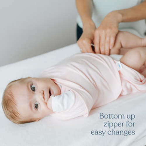 Pink Floral Cotton Swaddle Newborn | HALO