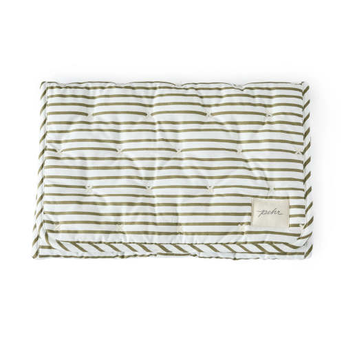 Striped On the Go Portable Changing Pad