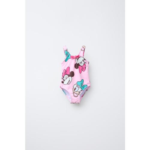 2-6 YEARS/ MINNIE MOUSE AND DAISY © DISNEY SWIMSUIT - Pink | ZARA United States