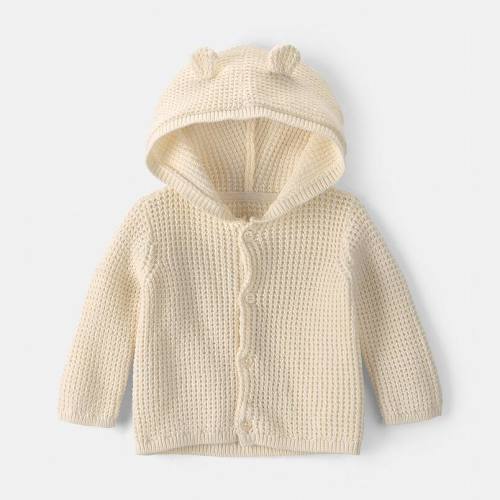 Baby Carter's Bear Ears Hooded Sweater
