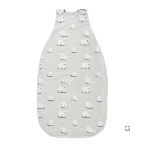 4 Season® Ultimate Baby Sleep Bag, Merino Wool & Organic Cotton, Polar Bear